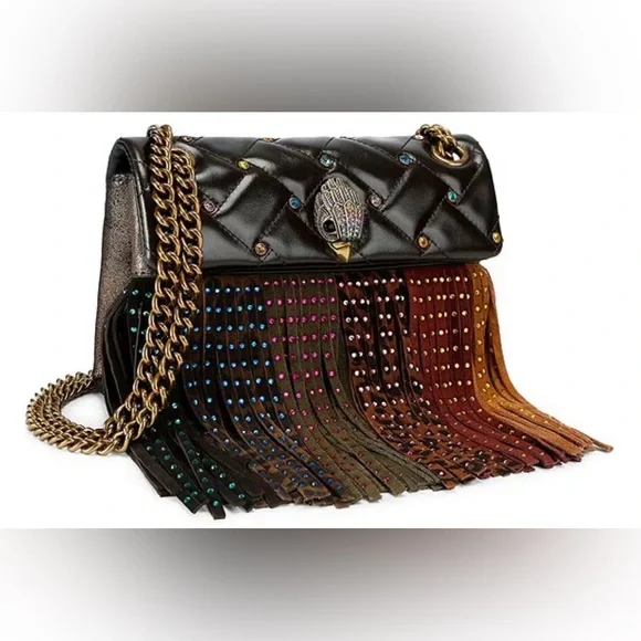 KURT GEIGER Mini Kensington Fringe Bag